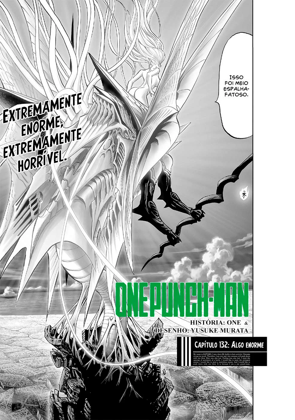One Punch-Man Capítulo 1 – Um Soco