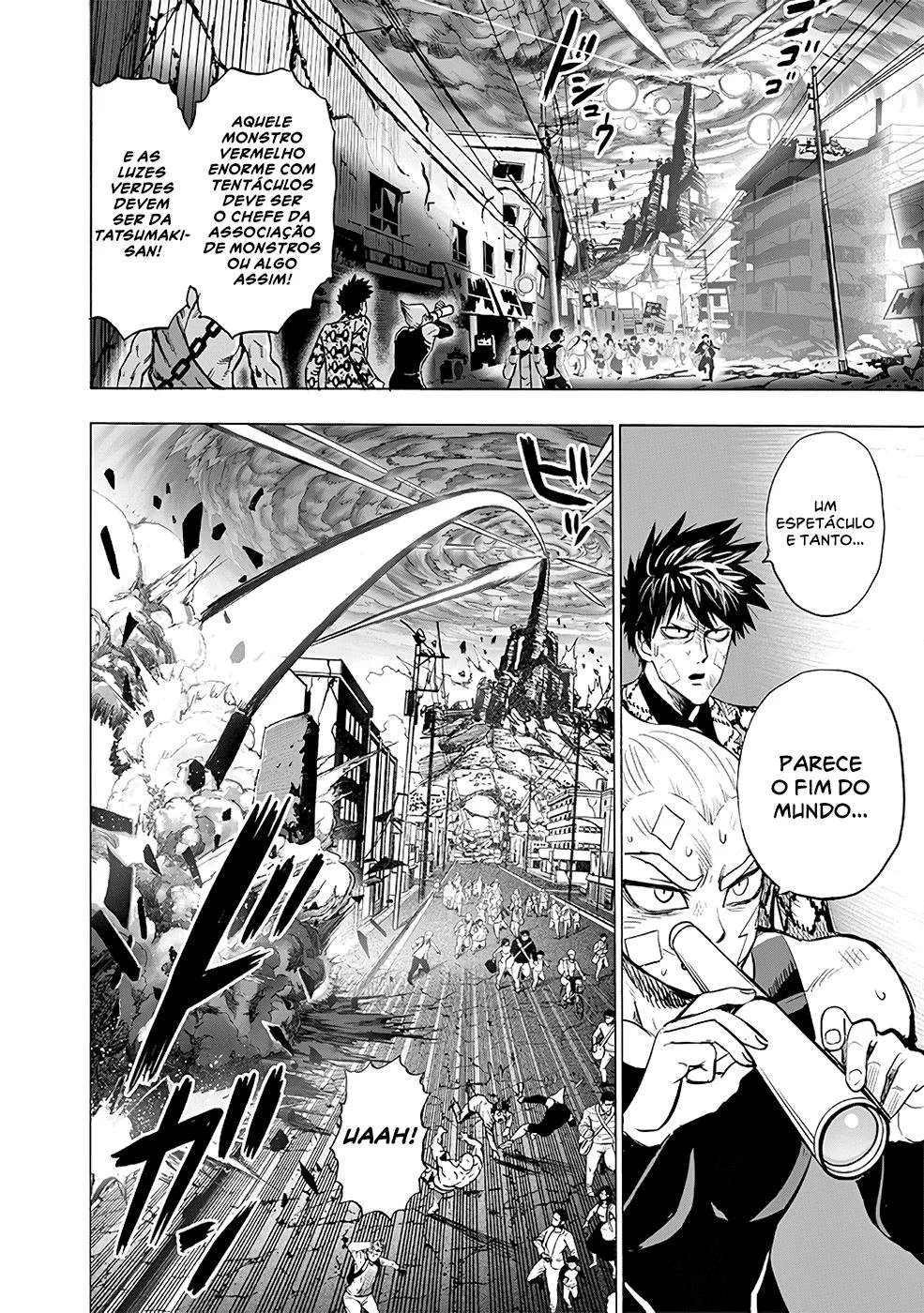 One Punch-Man Capítulo 1 – Um Soco