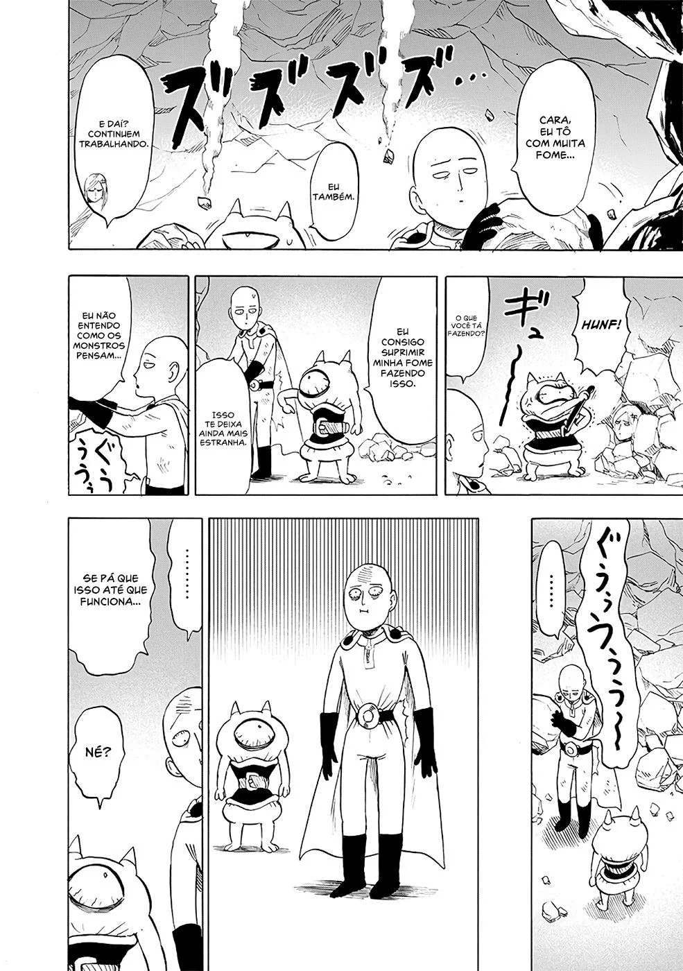 One Punch-Man Capítulo 1 – Um Soco
