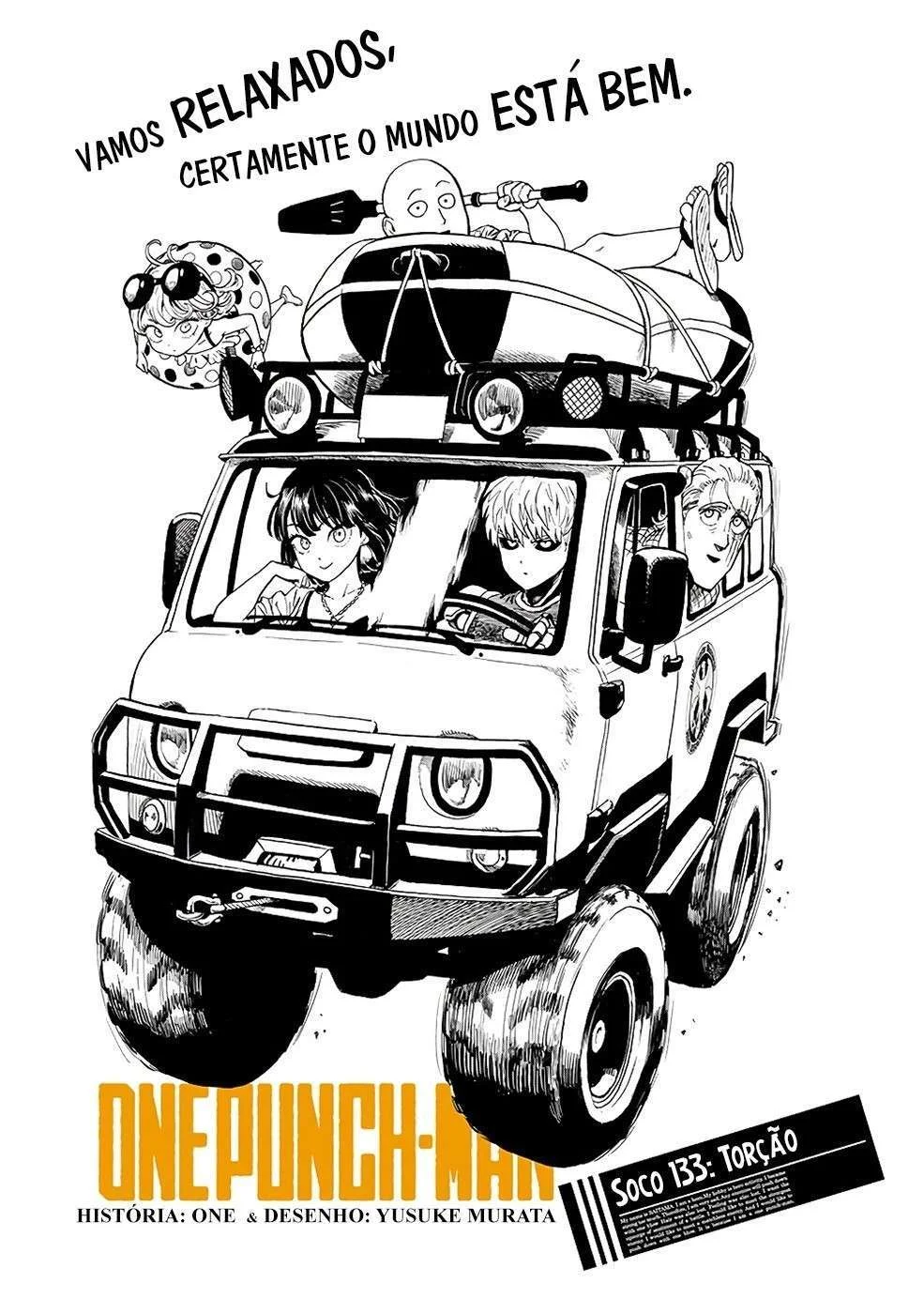One Punch-Man Capítulo 1 – Um Soco