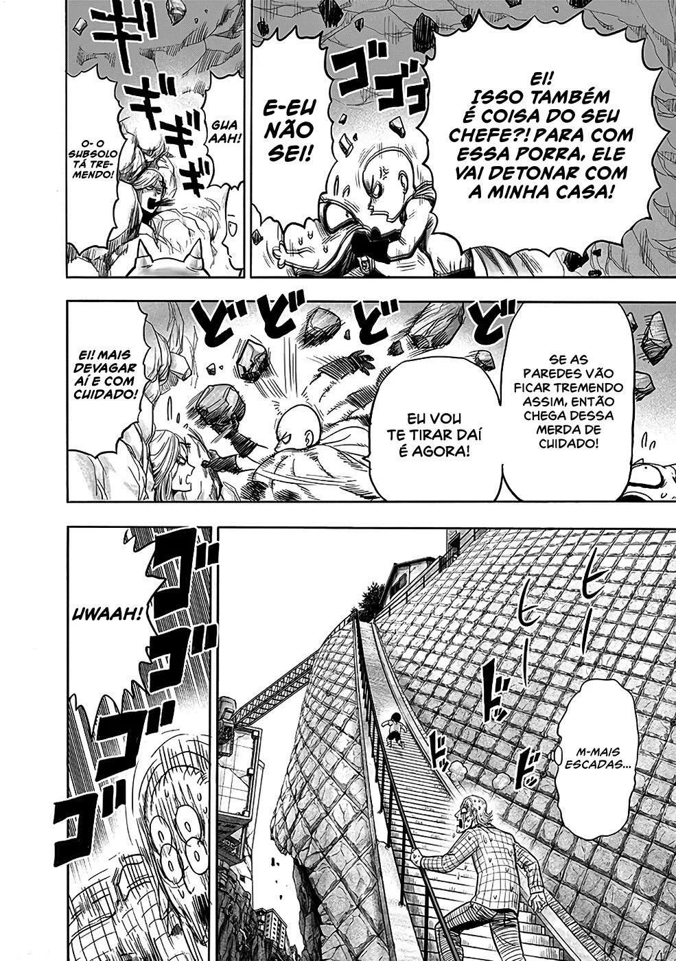 One Punch-Man Capítulo 1 – Um Soco