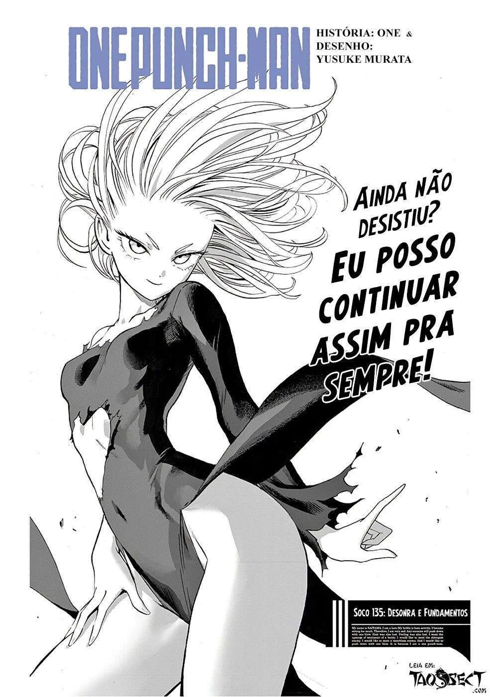One Punch-Man Capítulo 1 – Um Soco