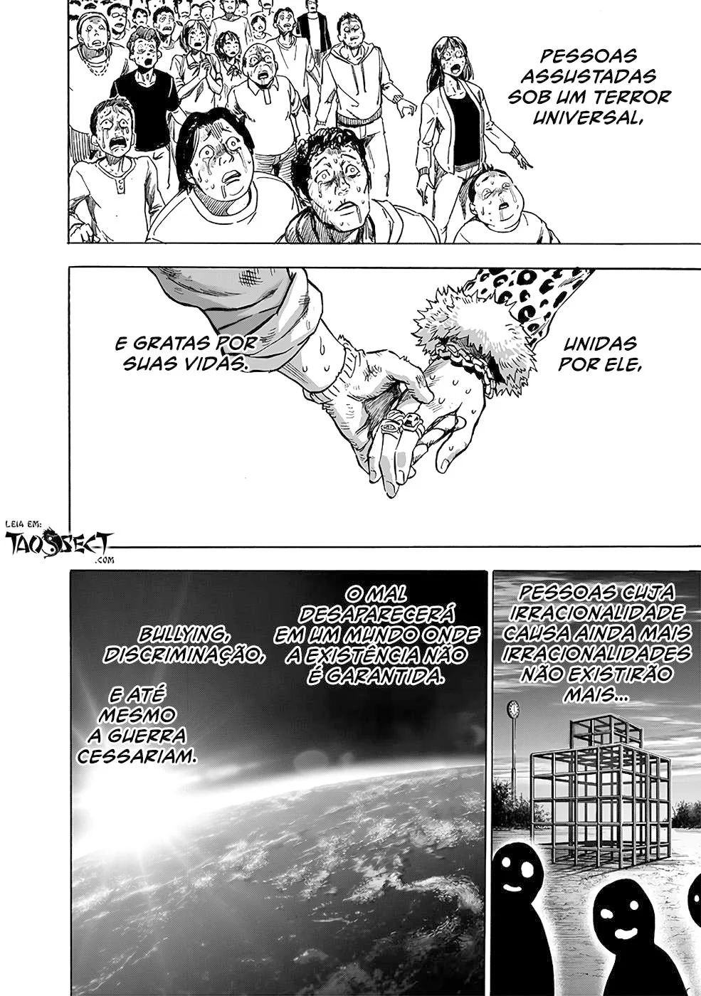 One Punch-Man Capítulo 1 – Um Soco