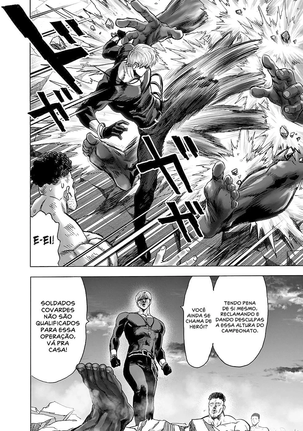One Punch-Man Capítulo 1 – Um Soco