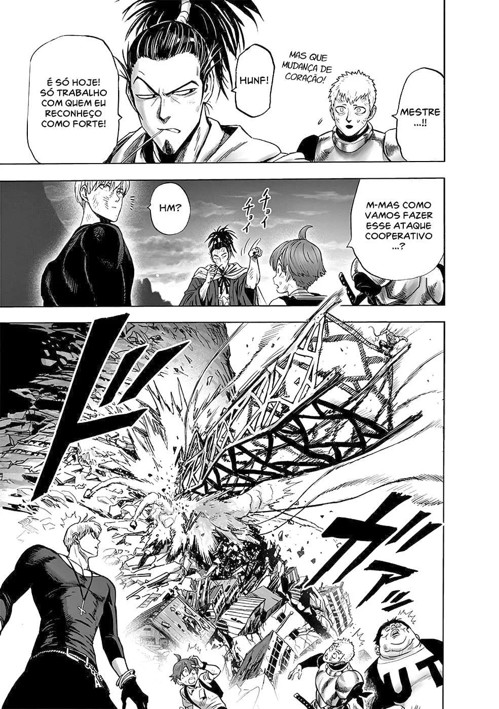 One Punch-Man Capítulo 1 – Um Soco