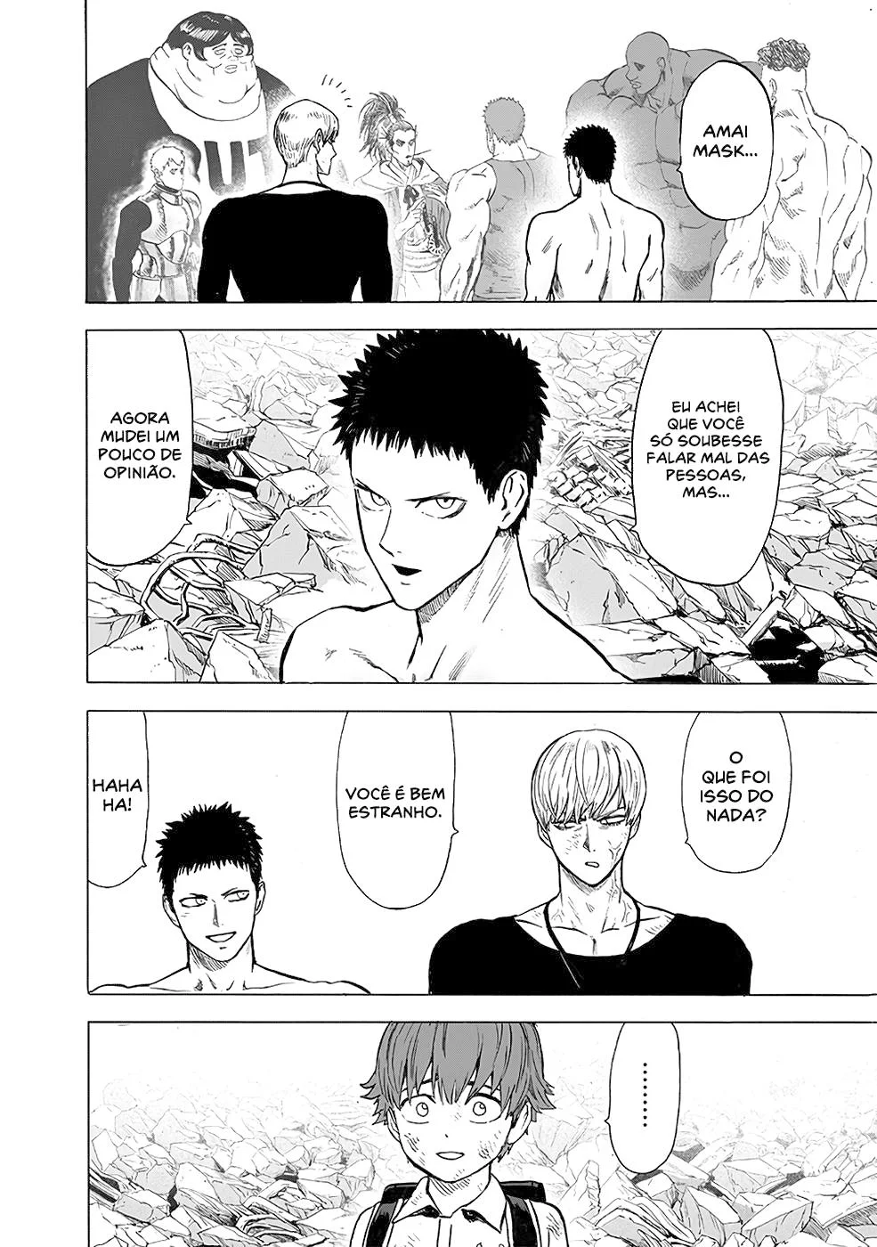 One Punch-Man Capítulo 1 – Um Soco