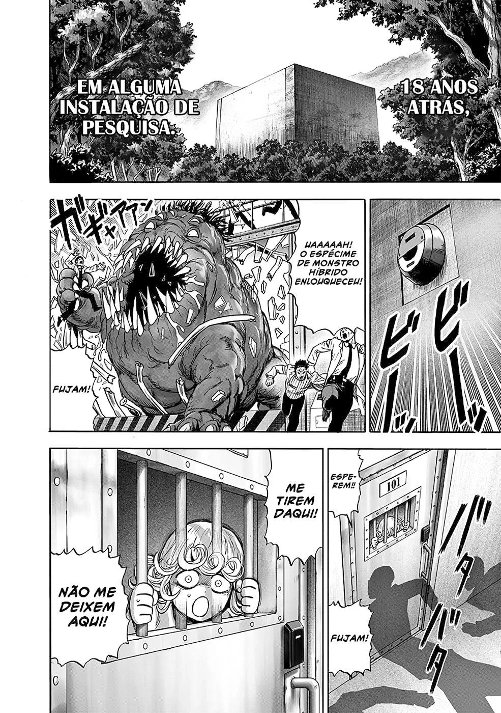 One Punch-Man Capítulo 1 – Um Soco
