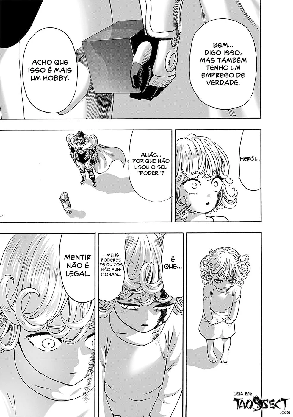 One Punch-Man Capítulo 1 – Um Soco