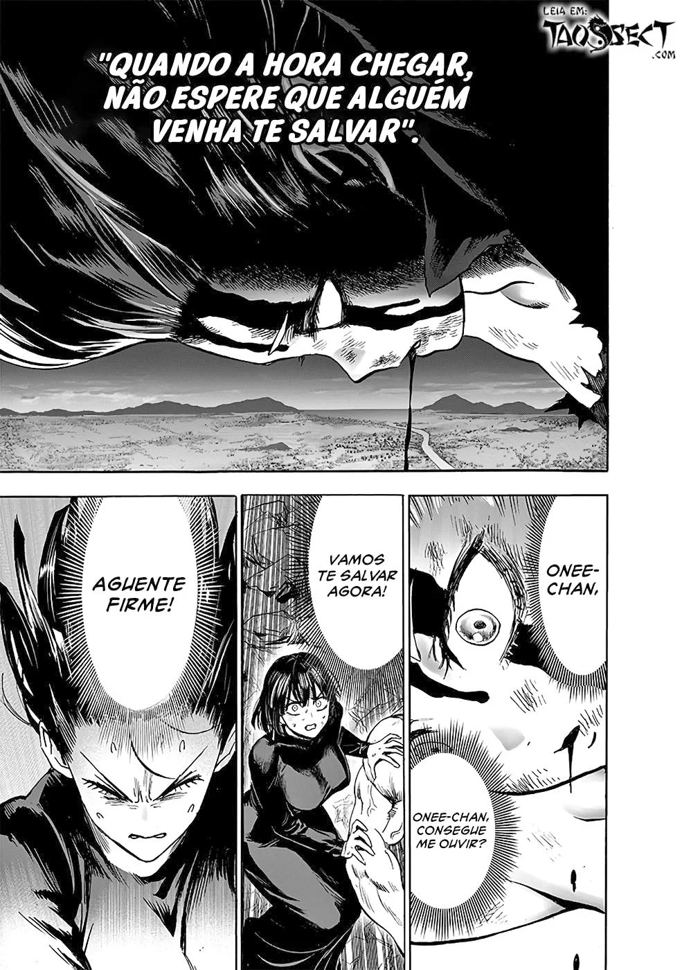 One Punch-Man Capítulo 1 – Um Soco