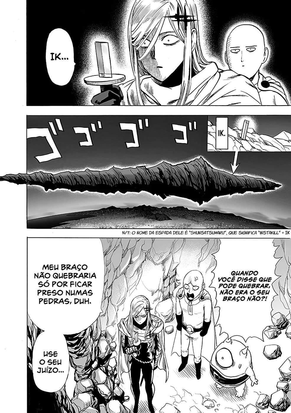 One Punch-Man Capítulo 1 – Um Soco