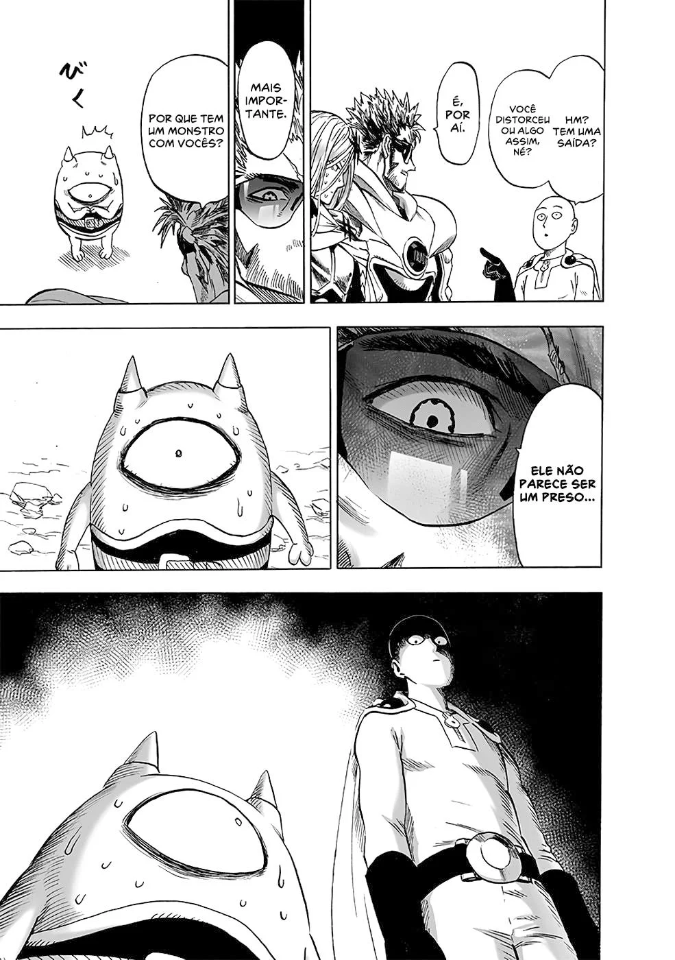 One Punch-Man Capítulo 1 – Um Soco