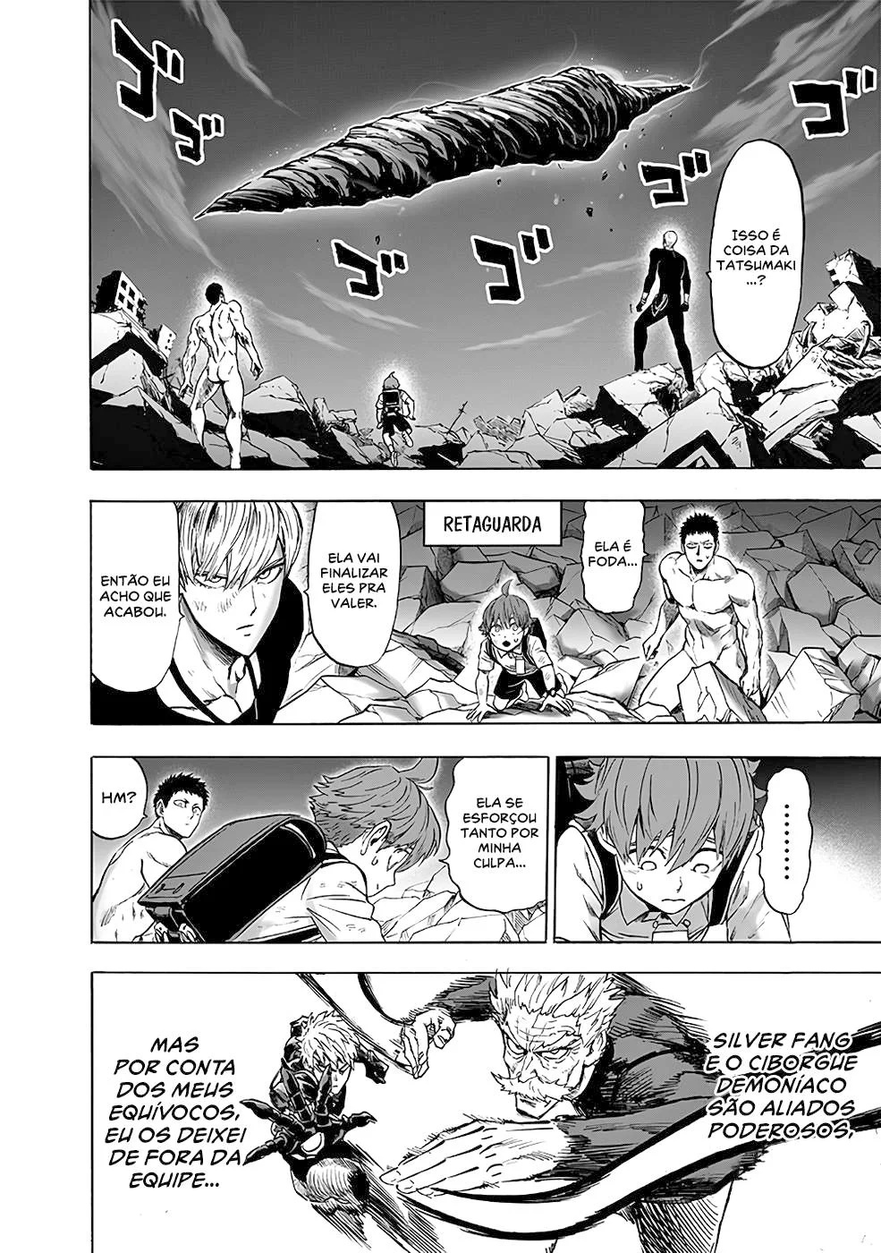 One Punch-Man Capítulo 1 – Um Soco