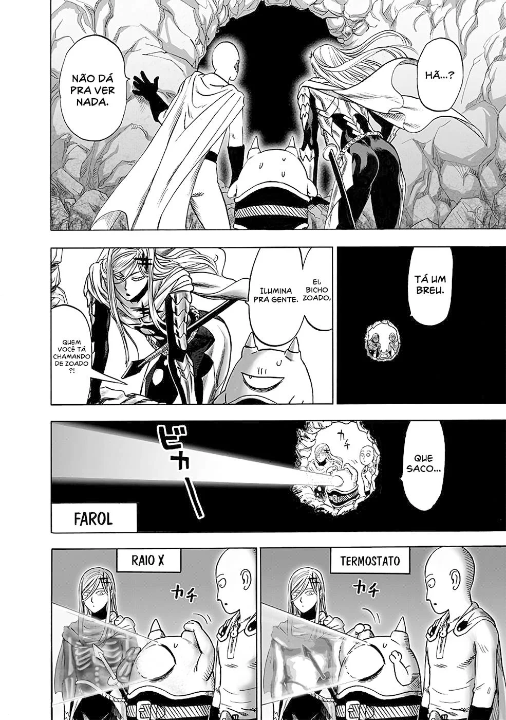 One Punch-Man Capítulo 1 – Um Soco