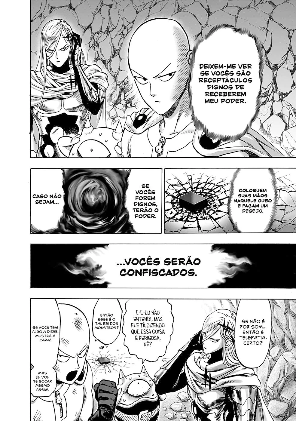 One Punch-Man Capítulo 1 – Um Soco