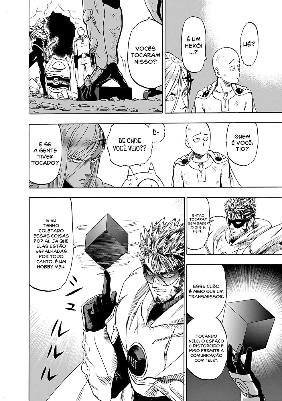 One Punch-Man Capítulo 1 – Um Soco