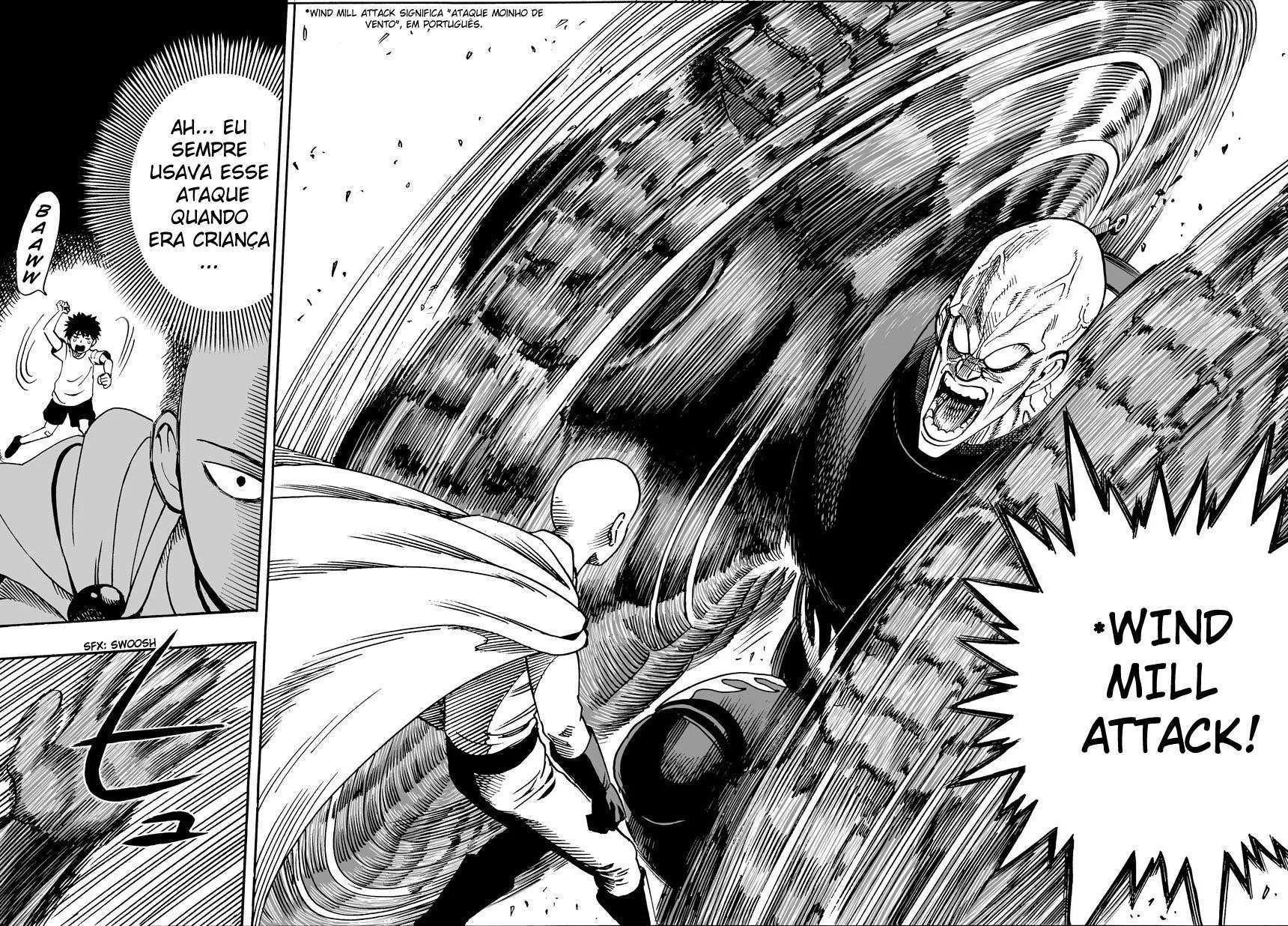 One Punch-Man Capítulo 1 – Um Soco