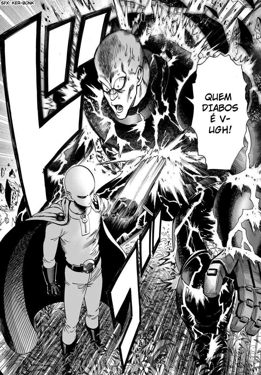 One Punch-Man Capítulo 1 – Um Soco