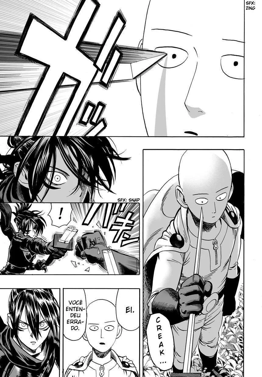 One Punch-Man Capítulo 1 – Um Soco