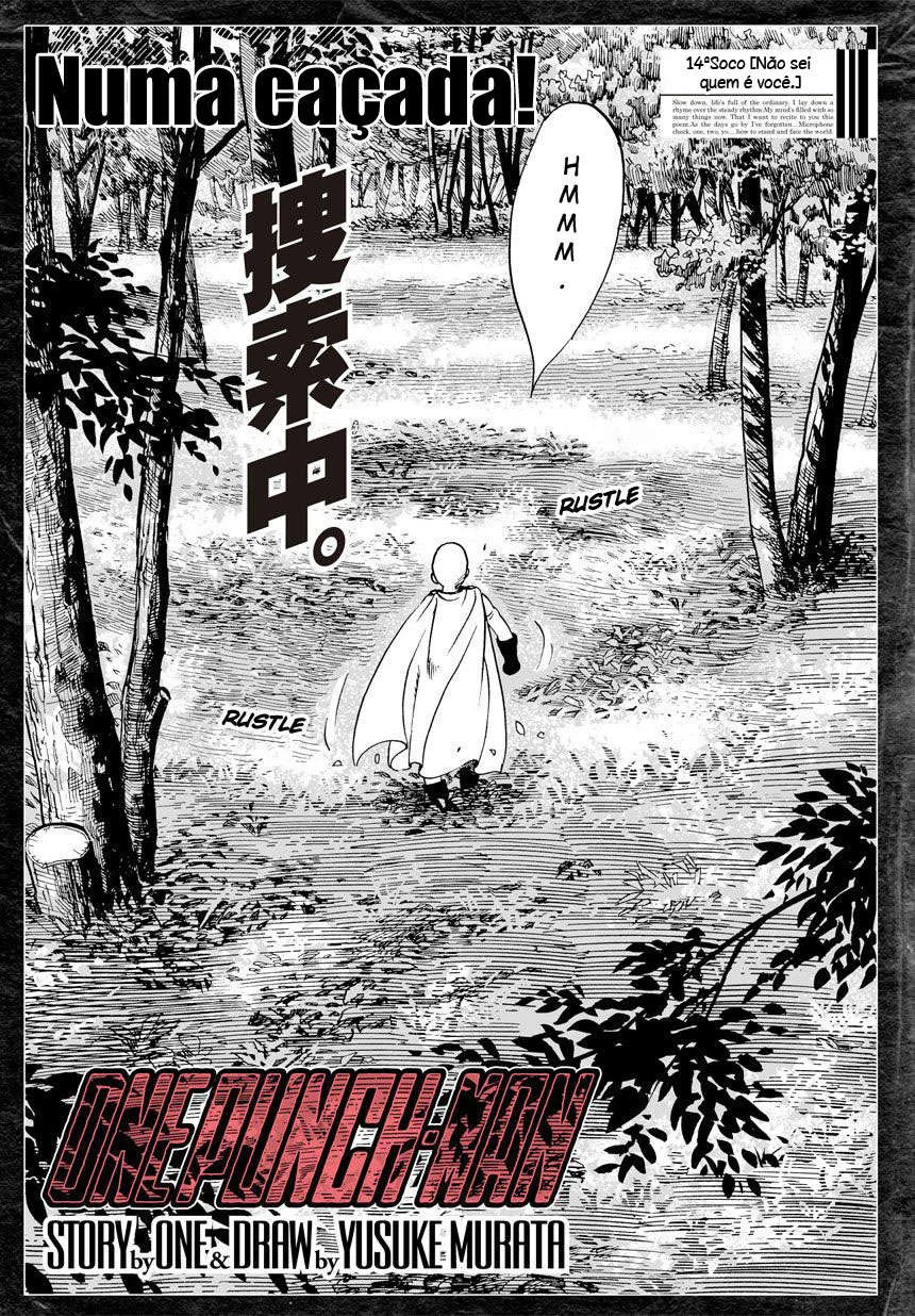One Punch-Man Capítulo 1 – Um Soco