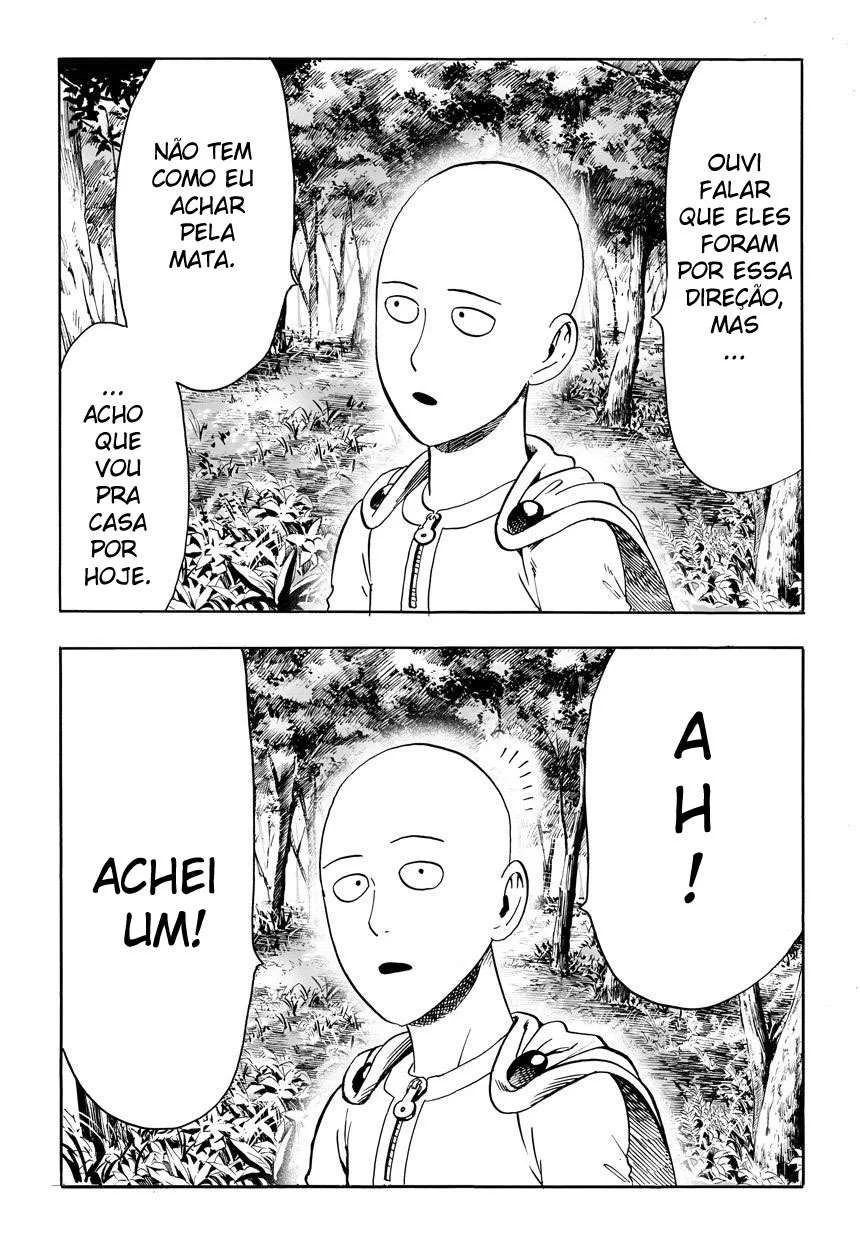 One Punch-Man Capítulo 1 – Um Soco