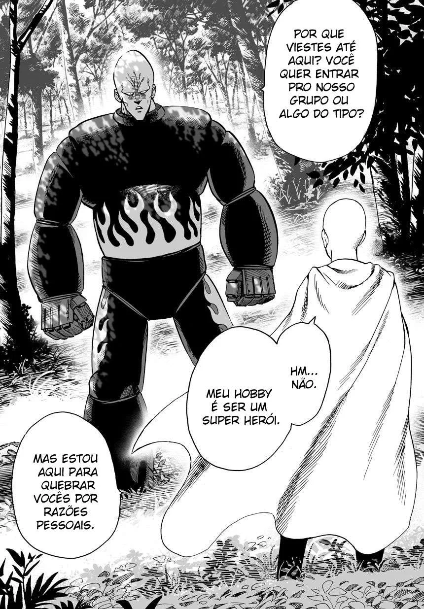 One Punch-Man Capítulo 1 – Um Soco