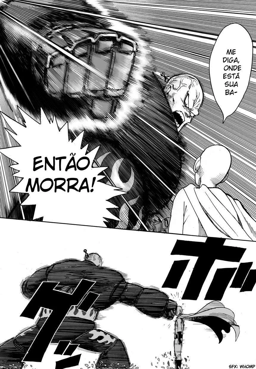 One Punch-Man Capítulo 1 – Um Soco
