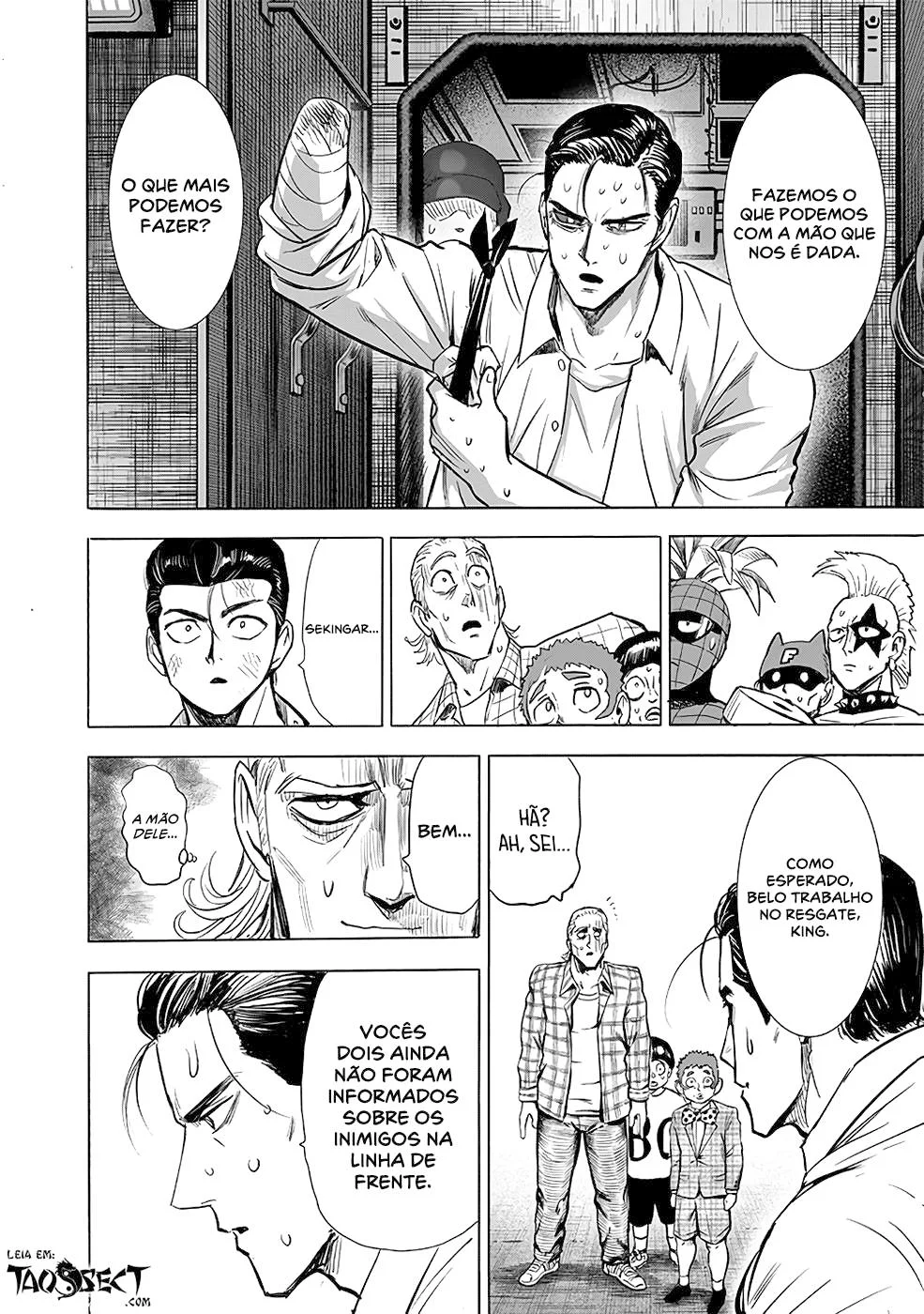 One Punch-Man Capítulo 1 – Um Soco