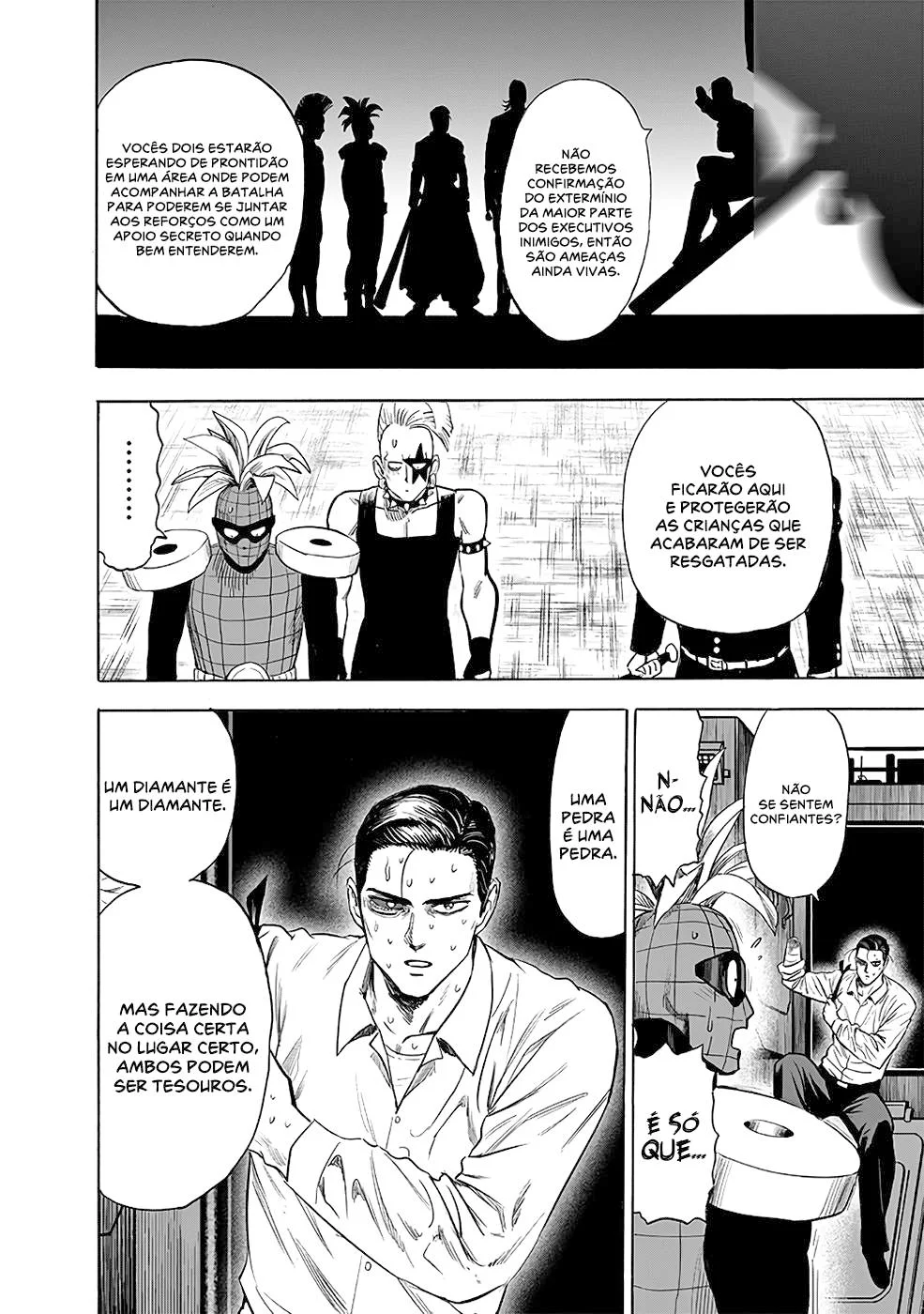One Punch-Man Capítulo 1 – Um Soco