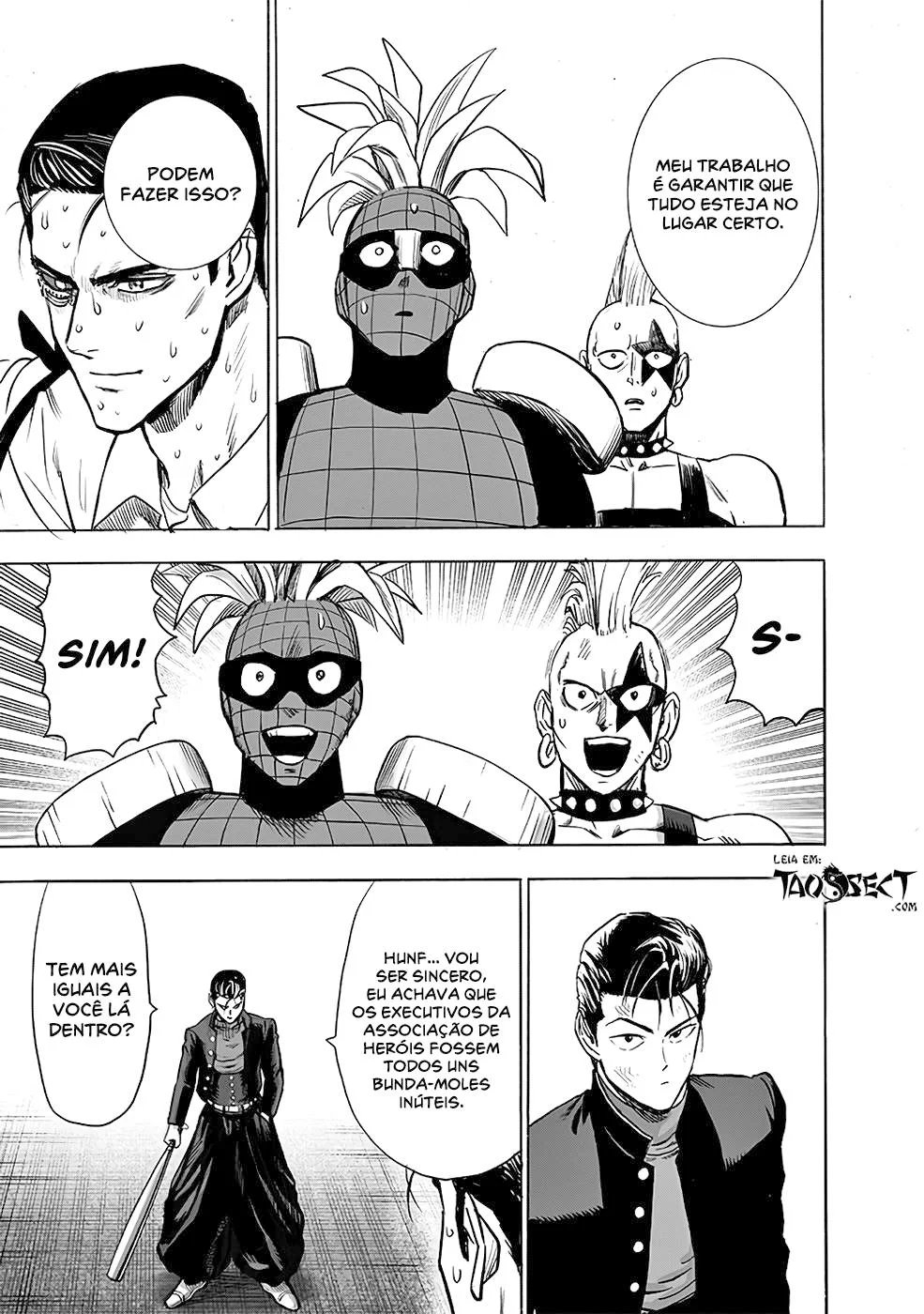 One Punch-Man Capítulo 1 – Um Soco