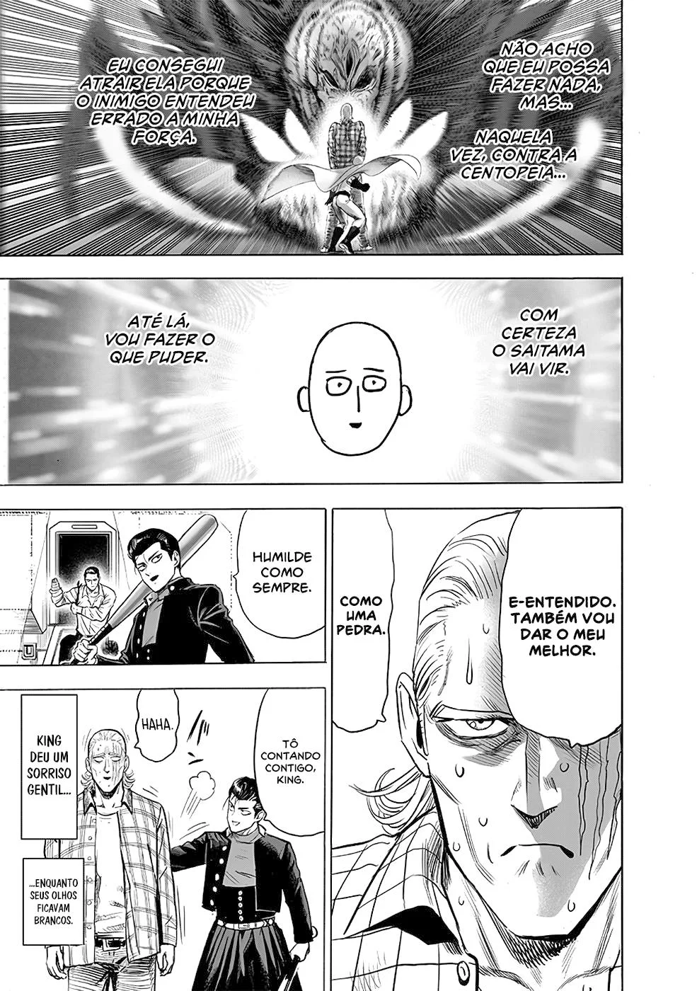 One Punch-Man Capítulo 1 – Um Soco