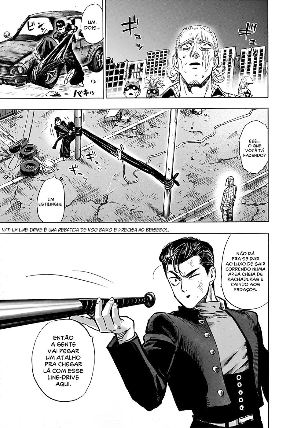 One Punch-Man Capítulo 1 – Um Soco