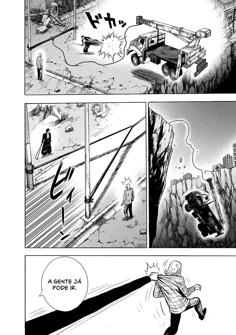 One Punch-Man Capítulo 1 – Um Soco