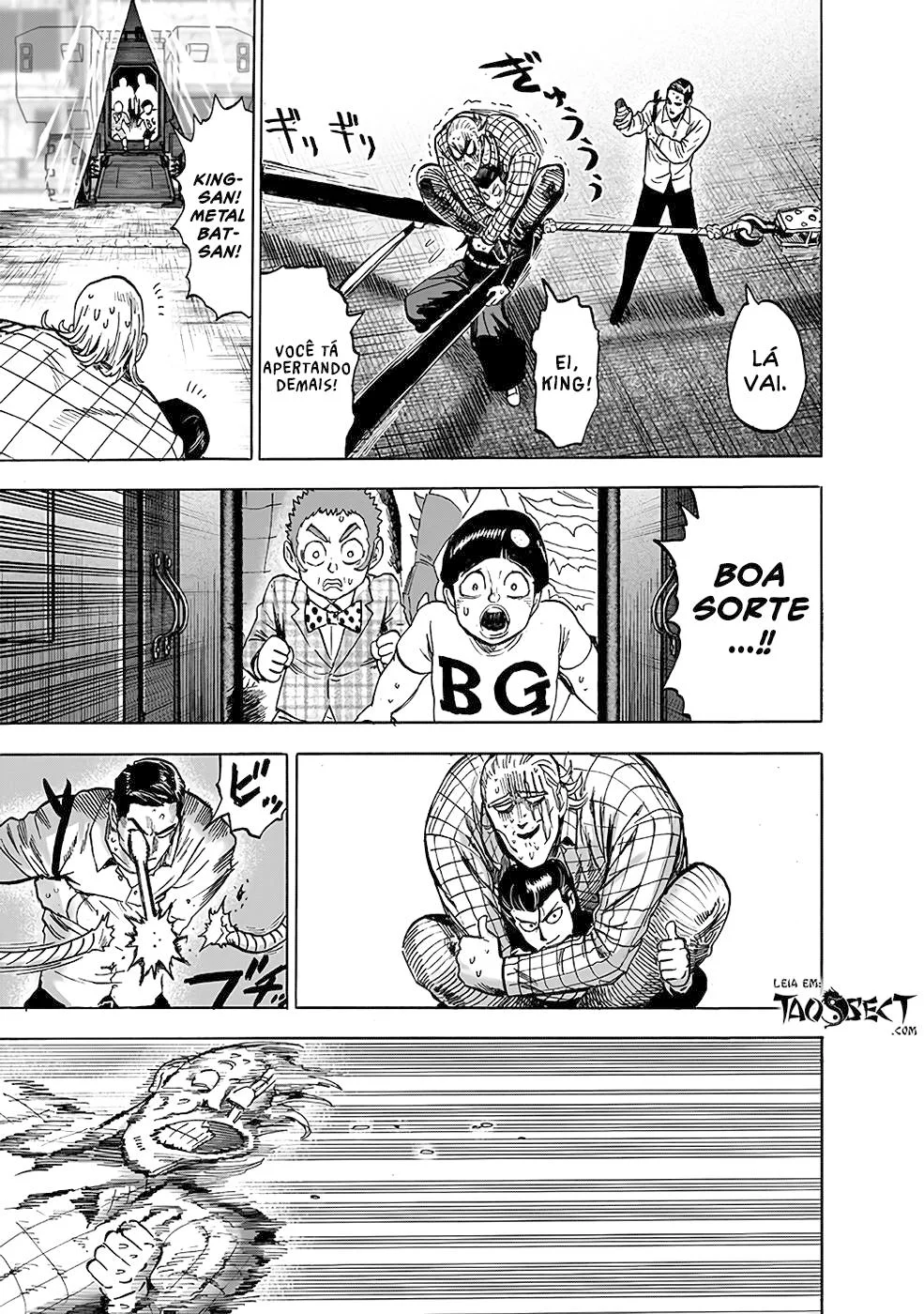 One Punch-Man Capítulo 1 – Um Soco