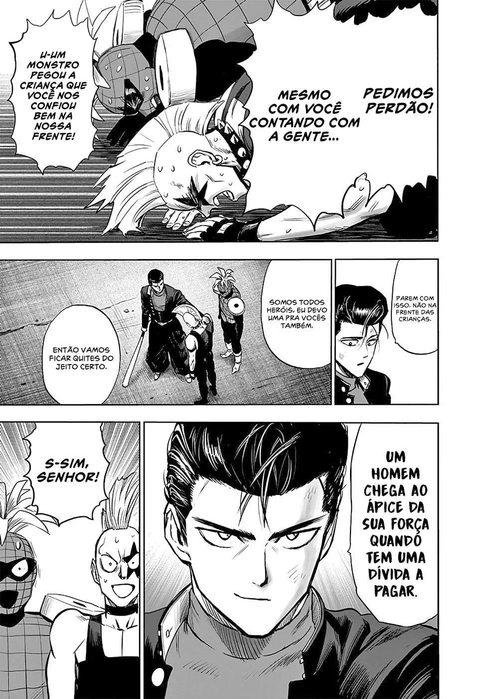 One Punch-Man Capítulo 1 – Um Soco