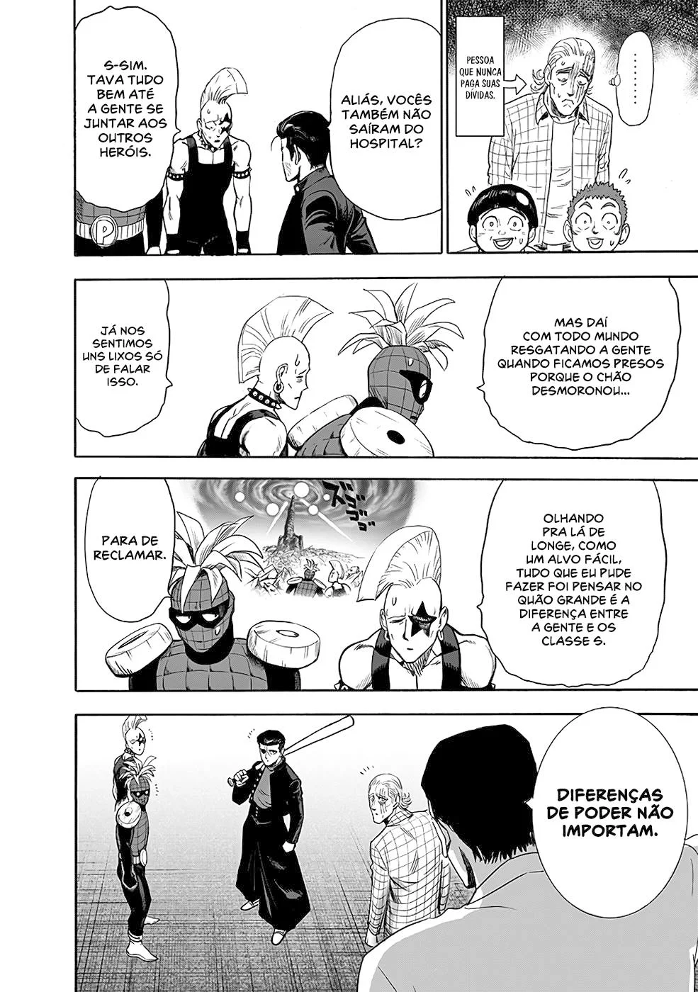 One Punch-Man Capítulo 1 – Um Soco
