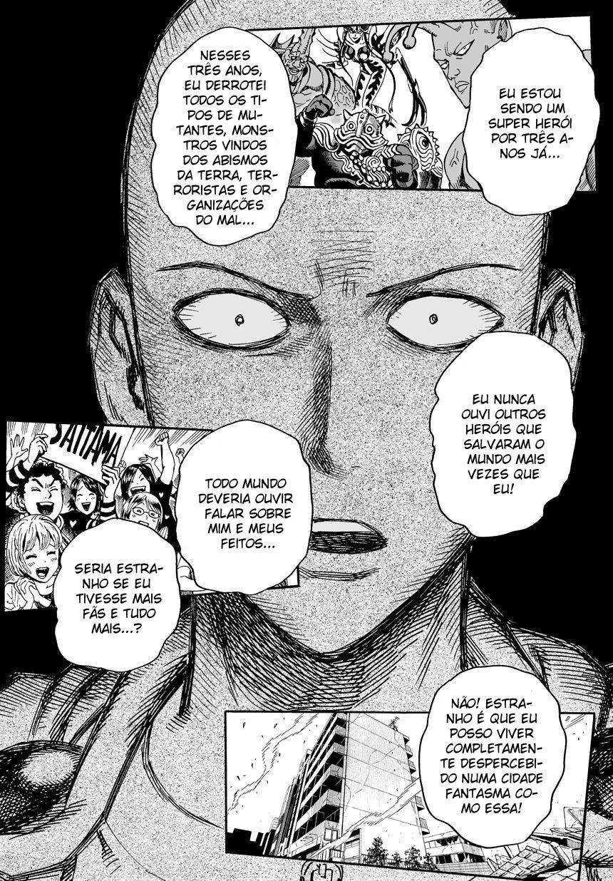 One Punch-Man Capítulo 1 – Um Soco