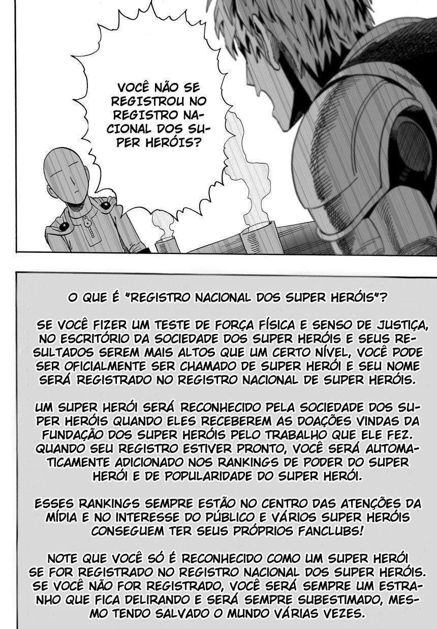 One Punch-Man Capítulo 1 – Um Soco