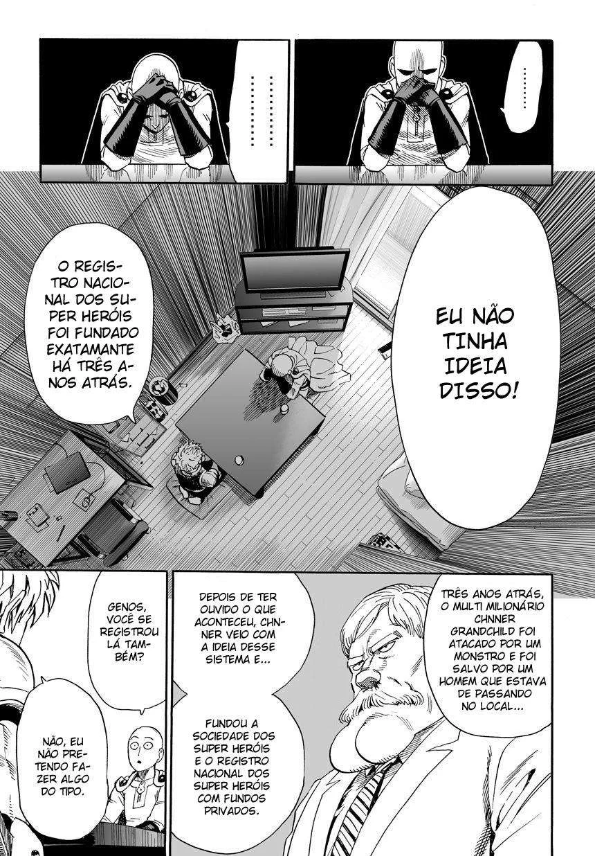 One Punch-Man Capítulo 1 – Um Soco