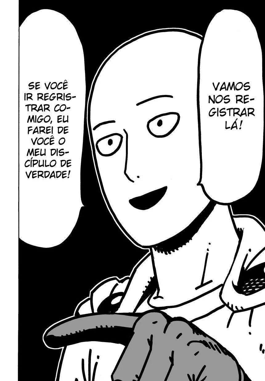 One Punch-Man Capítulo 1 – Um Soco