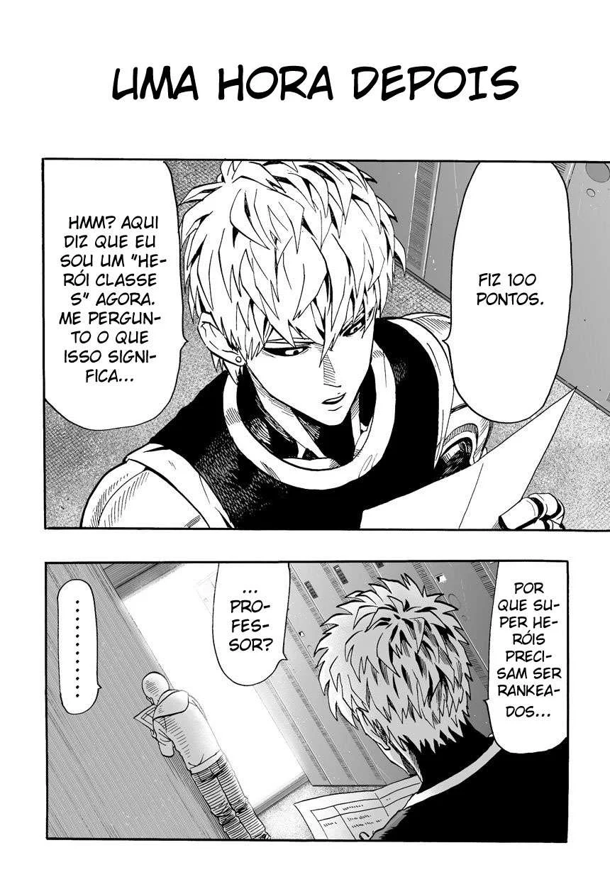 One Punch-Man Capítulo 1 – Um Soco