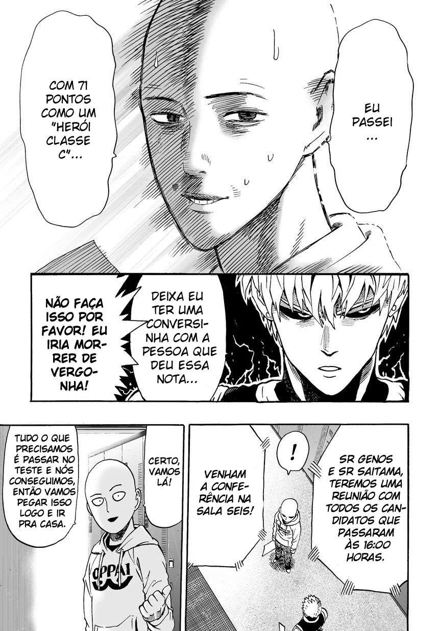 One Punch-Man Capítulo 1 – Um Soco