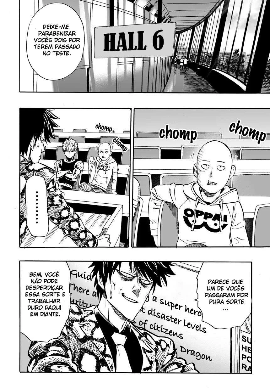 One Punch-Man Capítulo 1 – Um Soco