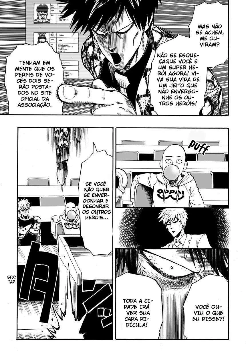 One Punch-Man Capítulo 1 – Um Soco