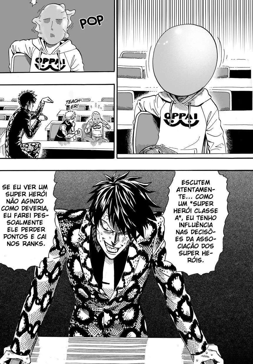 One Punch-Man Capítulo 1 – Um Soco