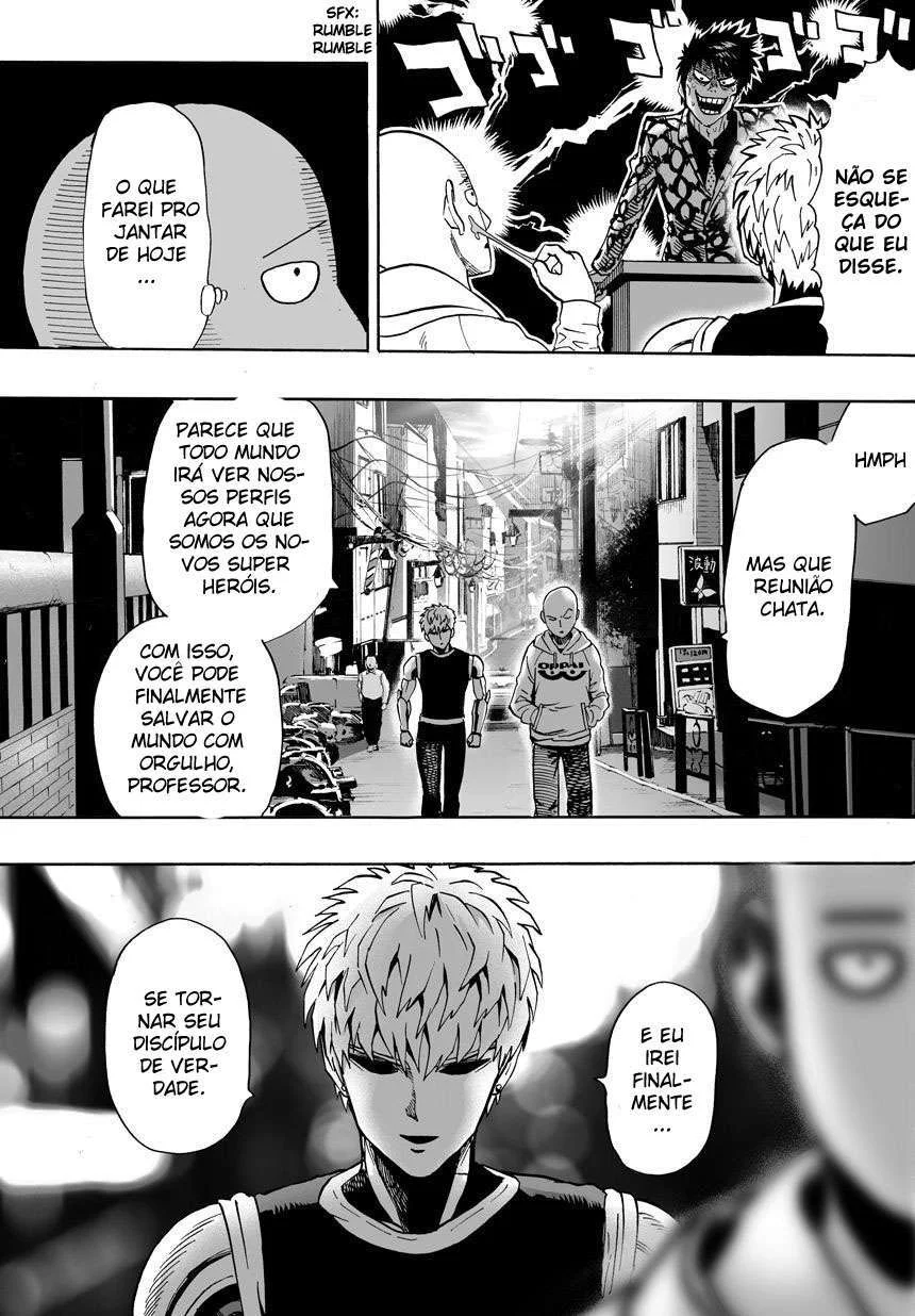 One Punch-Man Capítulo 1 – Um Soco