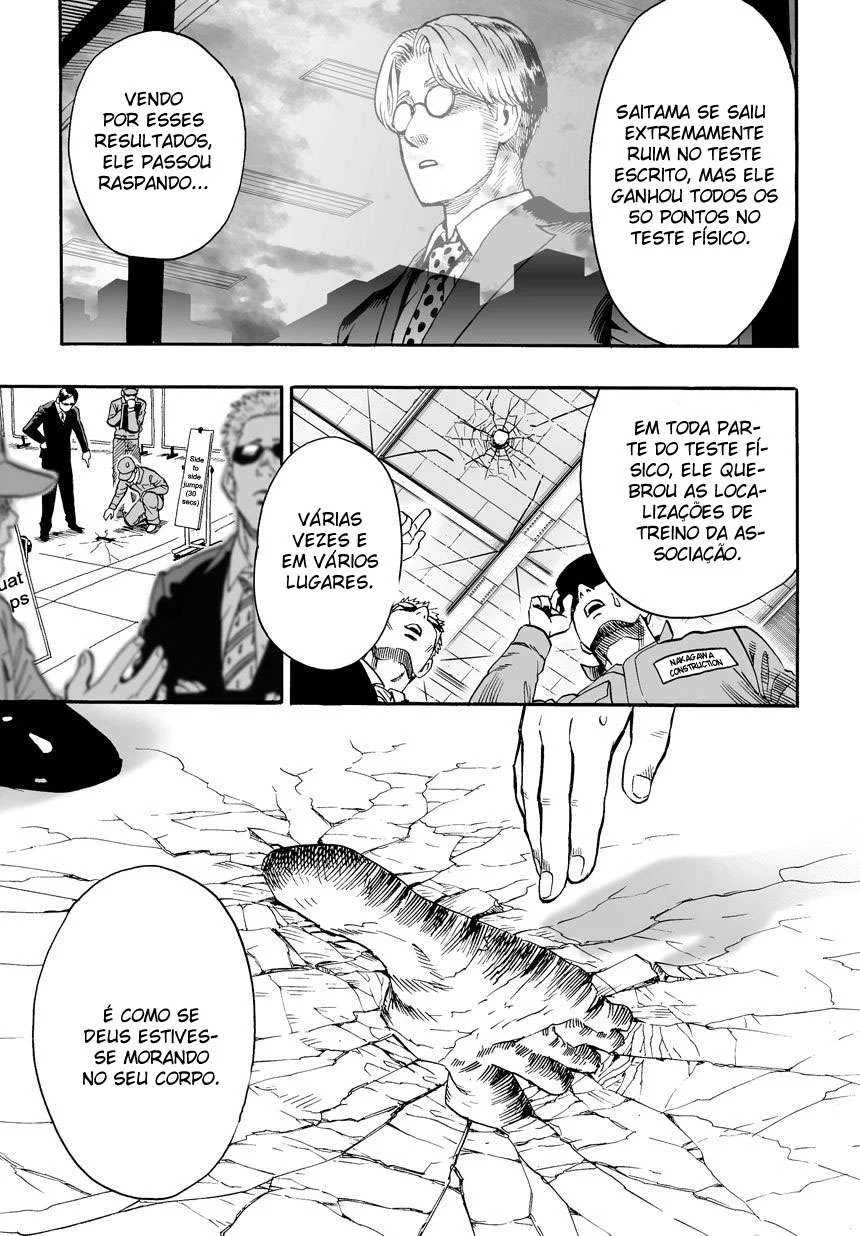 One Punch-Man Capítulo 1 – Um Soco