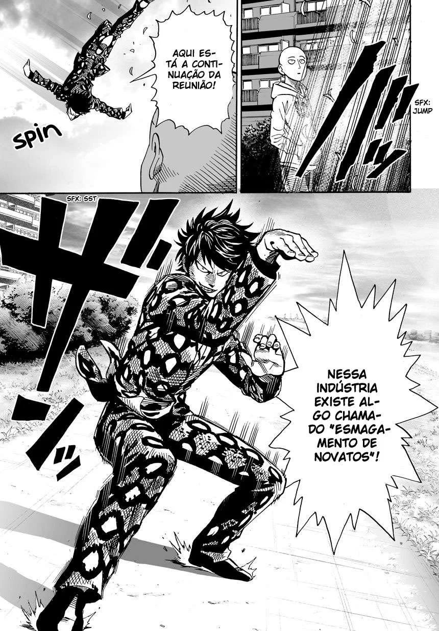 One Punch-Man Capítulo 1 – Um Soco