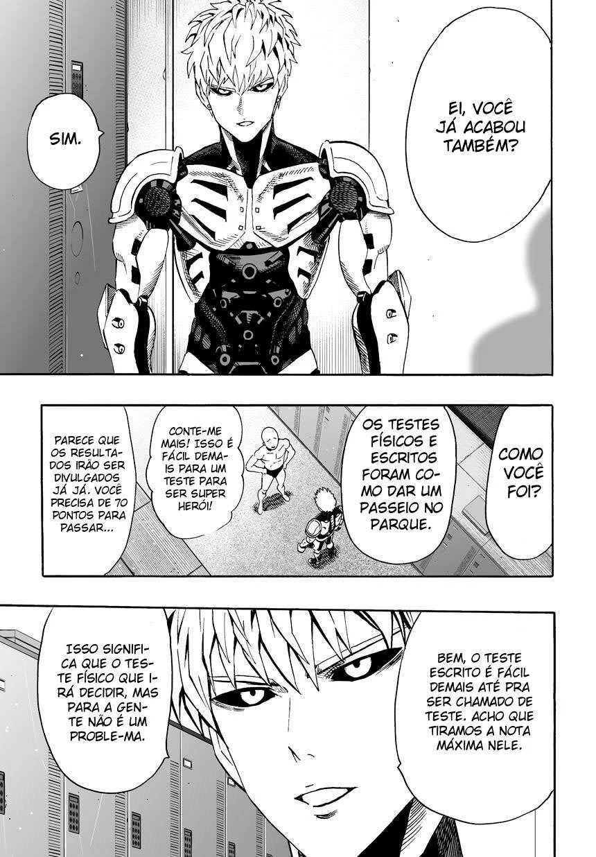 One Punch-Man Capítulo 1 – Um Soco