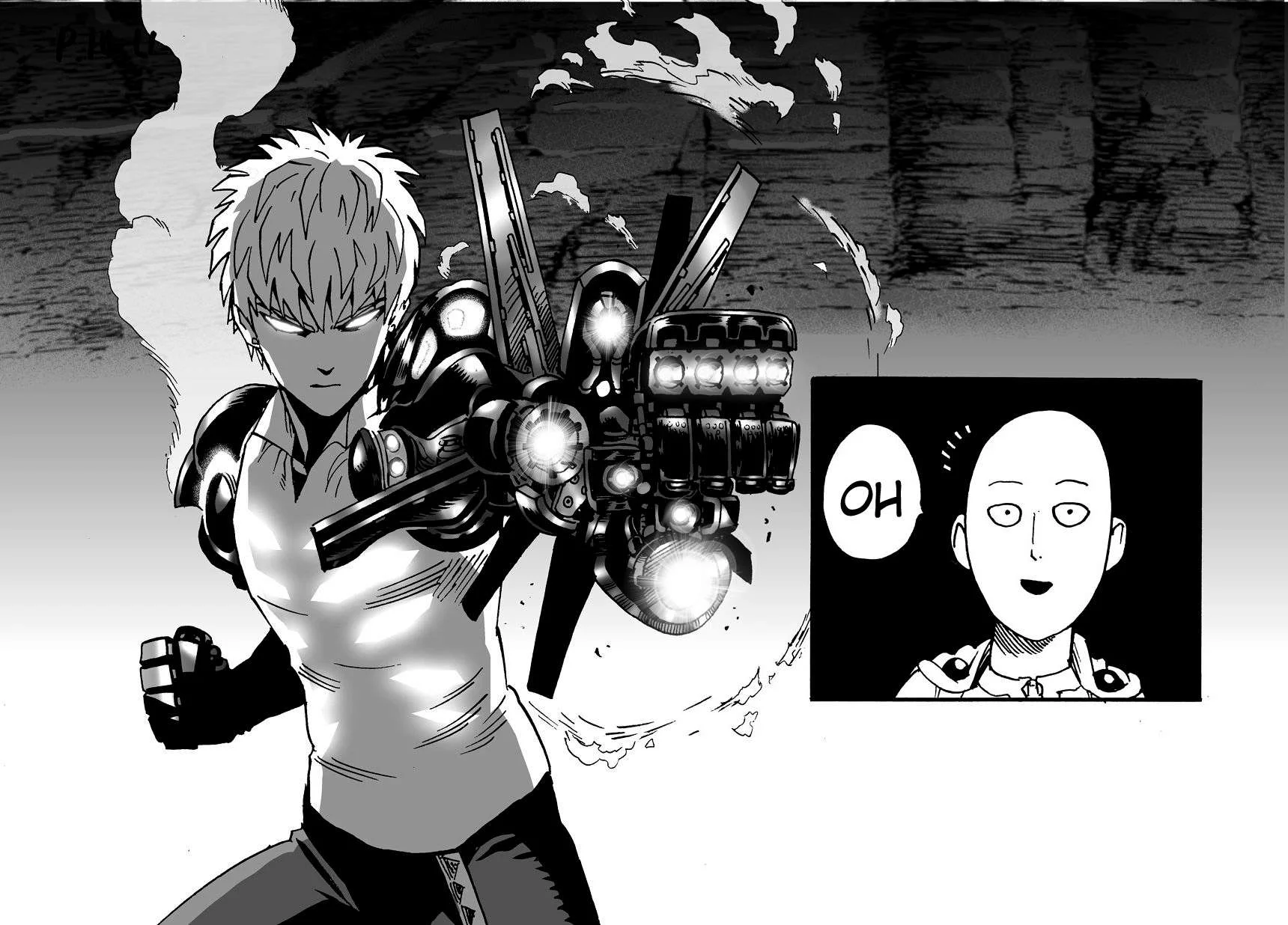 One Punch-Man Capítulo 1 – Um Soco