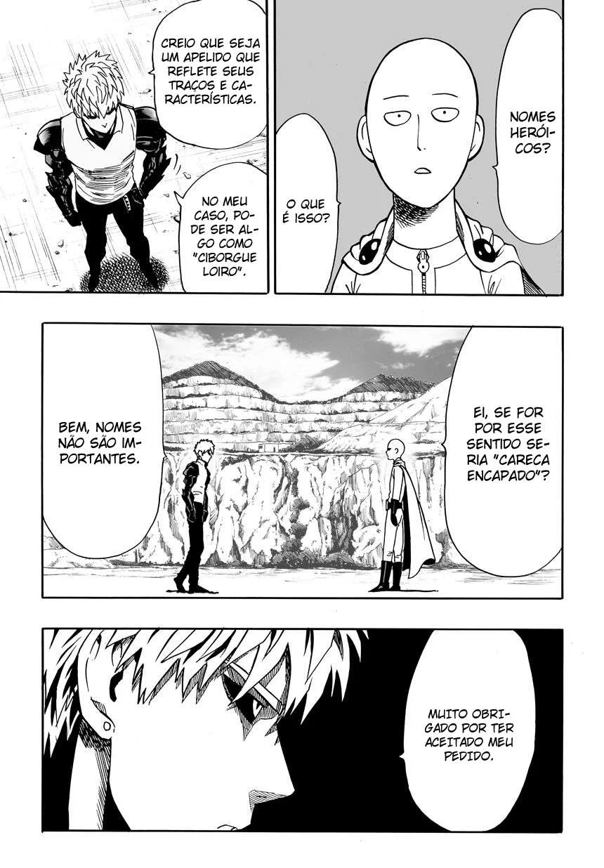One Punch-Man Capítulo 1 – Um Soco